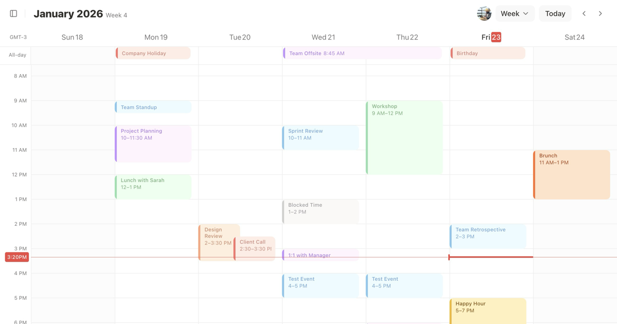 CalendarCN - Beautiful Open Source Calendar for React